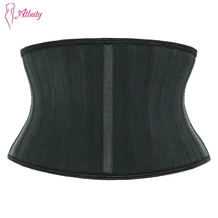 Atbuty%20Latex%20Waist%20Trainer%20Short%20Torso%207%20Inches%20UnderCorset%2025%20Steel%20Bone%20Smooth%20Cincher%20Body%20Shaper%20Tummy%20Control%20NBW1943B%20-%20Image%205