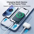 Joyroom JR-W020 New Upgrade 20W More Small & Mini PD Magnetic Wireless Power bank 10000mAh - Black.