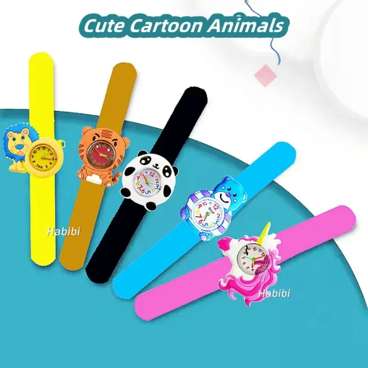 Cartoon%20Children's%20Watch%20Toys%20Baby%20Learn%20Time%20Clock%20Bracelet%201-16%20Years%20Old%20Kids%20Slap%20Watches%20for%20Boy%20Girl%20Christmas%20Party%20Gift%20-%20Image%202