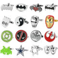Frame cute fashion cufflinks Marvel anime cuff studs superhero cuff buckles high-quality copper material french shirt accessories. 
