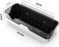 Shower Shelves with Hooks, No Drilling Shower Racks for Inside Shower & Kitchen Storage. 