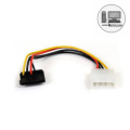 4 Pin LP4 to Right Angle SATA Power Cable Adapter For SSD & HDD. 