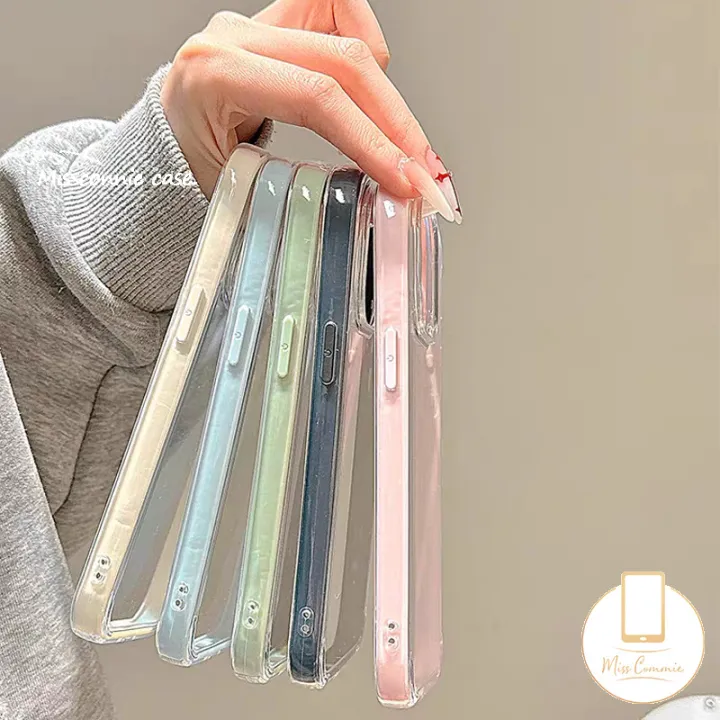 Luxury%202%20in%201%20Macaron%20Candy%20Color%20Bumper%20Case%20Compatible%20for%20IPhone%2016%2013%2014%2011%2012%2015%20Pro%20Max%2015%2014%2016%20Plus%2014%2016%2012%2015%2013%20Pro%20Transparent%20Shockproof%20Soft%20Tpu%20Cover%20-%20Image%202