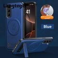 Phone case For infinix Hot 40 40i 50 60 Pro Plus Smart 8 Zero 30 Back cover Light Luxury Leather Texture Compatible with Wireless Magnetic Accessories Versatile Bracket Cover cases.