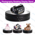Motorized Rotating Display Stand, 360 Degree Rotating Turntable for Photography Products Display, Product Photoshoot Rotatable Display Stand.
