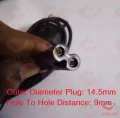 Universal AC 220v 2 Pin 1.5 Meter Length AC Power Cable Cord For Printer Power Adapter Charger Trimmer Charger Light DIY. 