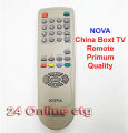 Compatible Remote for Nova  Box Tv Remote Control. 