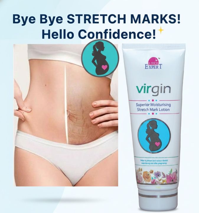 VIRGIN Mother Skin Care Lotion 100ml / Virgin Stretch Marks Removal Lotion