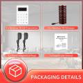 RETEKESS TD158 Restaurant Buzzer System, Restaurant Pager, Mute Keyboard, Keep Reminding, 10 Restaurant Waiting Buzzers for Food Truck, Church Nursery. 