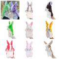 Bunny Puppet Washable Soft Plush Stuffed Rabbit Rabbit Hand Puppet Skin-Friendly Cuddly Plush Hand Puppet for Kids Easter. 