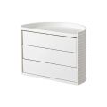 Creative Semicircle Rotating Cosmetic Storage Box Bathroom Countertop Makeup Organizer Multi-Layer Skin Care Jewelry Storage Box. 
