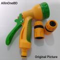 Water Pipe Connectors and Spray Gun 3 Pcs for Garden, Irrigation, Car washer Pipe Fitting Adapter Coupling..