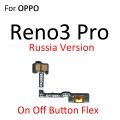 Power ON OFF Mute Switch Control Key Volume Button Flex Cable Parts For OPPO Reno3 Reno4 Pro Lite F. 