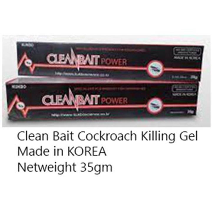 clean bait cockroach  gel , made in Korea, net-weight 35gm