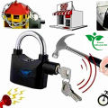 Anti-Thief Security Alarm Lock Security Alarm Lock for Bike and Door..