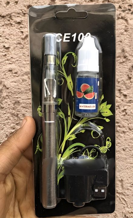 International PRC product high performing Vape E cigarette CE 100 with juice free- 1 piece