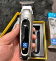 KEMEI KM-2261 Rechargeable Metal Body Digital Display Beard Trimmer & Hair Clipper.