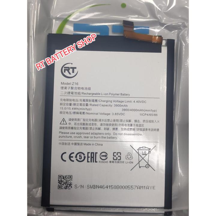 RT - Symphony Z16 Battery Mobile Phone Batteries - 4000mAh Replacement Battery