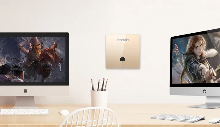 Tenda%20W12%20AC1200%20Mbps%20Wireless%20Dual%20Band%20Gigabit%20White%20In-Wall%20Access%20Point%20-%20Image%204