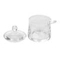 Clear Acrylic Storage Jar: Ideal for Jam, Salt, or Sugar in the Kitchen - K-1051A Model/325. 