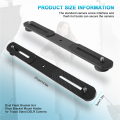 【Hot-Selling】 Dual Flash Bracket Hot Shoe Bracket Mount Holder for Tripod Stand DSLR Camera. 
