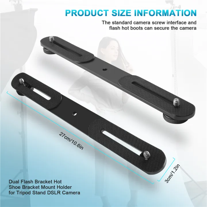 %E3%80%90Hot-Selling%E3%80%91%20Dual%20Flash%20Bracket%20Hot%20Shoe%20Bracket%20Mount%20Holder%20for%20Tripod%20Stand%20DSLR%20Camera%20-%20Image%207