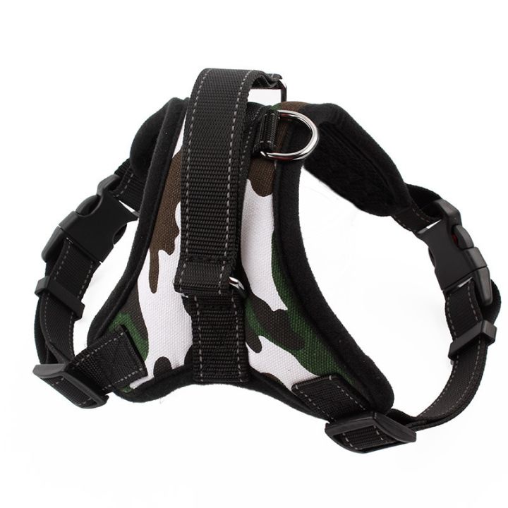 【Lejia】2019 Nylon Heavy Duty Dog Harness Collar Padded Extra Big Medium Small Dog Harnesses vest Husky Dogs Supplies