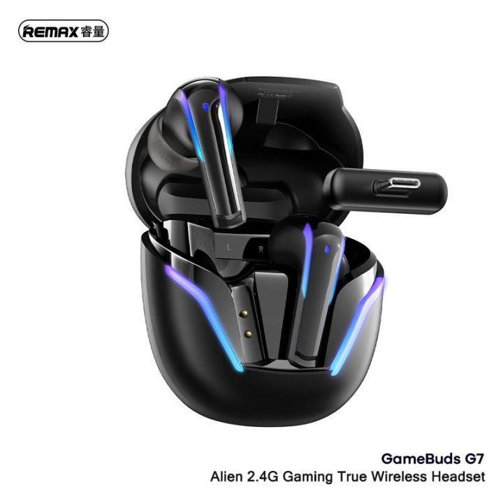 REMAX%20Alien%20Series%20Bluetooth%205.4%20+%202.4G%20Professional%20Gaming%20Earbuds%20True%20Wireless%20Hifi%20Stereo%20Earphone%20With%202.4G%20USBC%20Adapter%20-%20Image%204