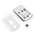 2.4G Wireless Mouse Wireless Full Touch Optical Mouse Creative mouse White. 