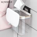 ECHIDNA Garbage Basket Punching Free Kitchen Recycling Hanging Garbage Basket. 
