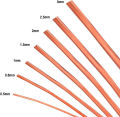 10-1M Pure Copper Wire T2 Copper Coil Conductive Copper Wire, Superfine Copper Wire, Line Bare 0.5 0.8 1.0 1.5 2.0 2.5 3.0mm. 