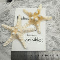 10Pcs White Knobby Star Fish Natural Dried Starfish Sea Star Beach Craft Wedding Party Home Decor DIY Hanging Ornaments Photography Props. 