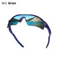 OQ BOGA 12 Styles Unisex Fashion Explosion-proof Cycling Sunglasses Men Women Outdoor Driving Night Vision Reflective Half Rim Anti-glare Sun Glasses UV400. 