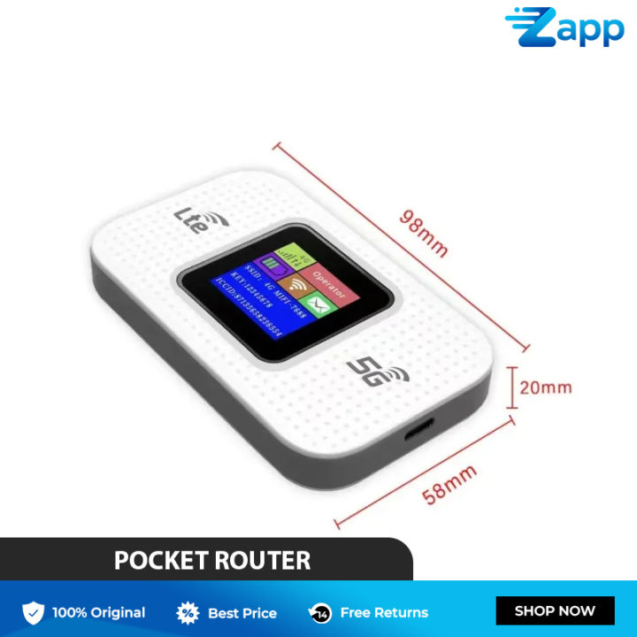 4G Wifi Airport pocket Router Rechargeable Pocket Router Advanced ...