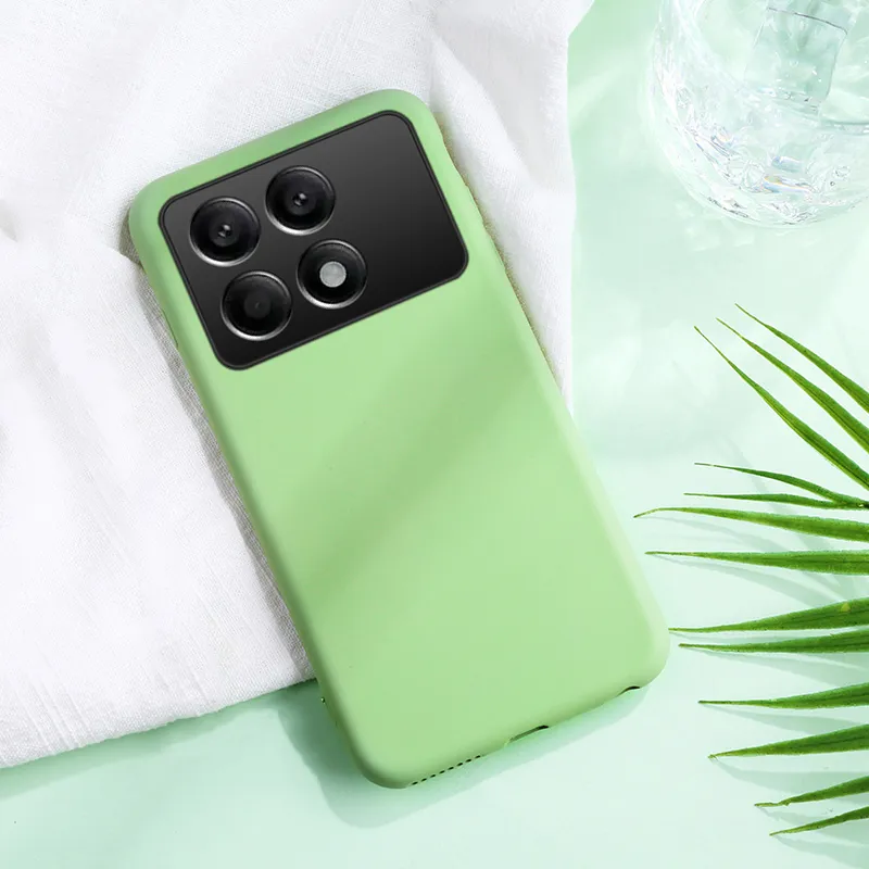 SEAHAI Cover Per Xiaomi Poco C40 – Custodia In Vetro Sfumato Rosso Elegante – Ultra Sottile, Antigraffio E Antiurto – Retro In Vetro Temperato 9H + Paraurti TPU - 4