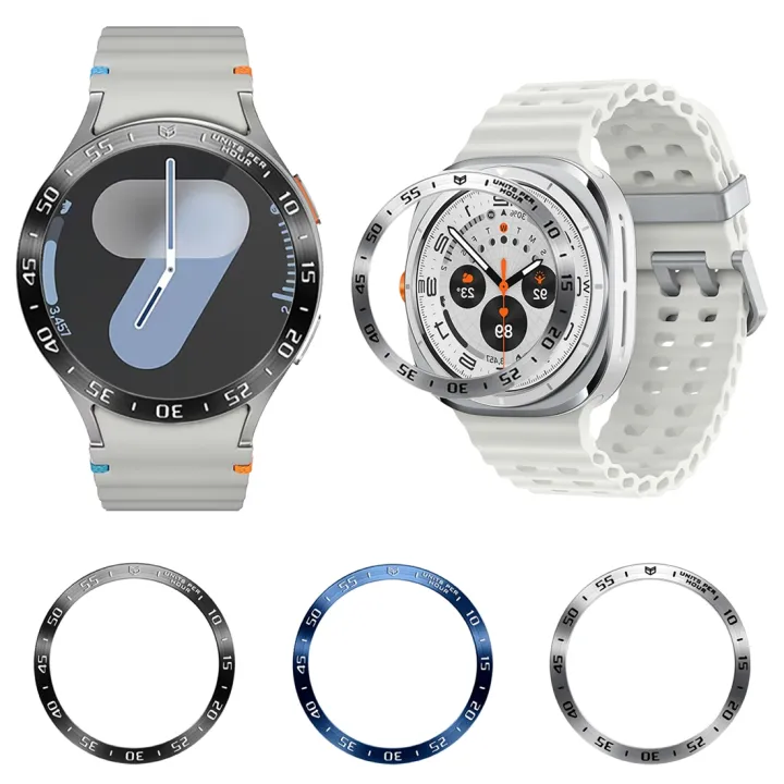 Style%20A%20Watch%20Dial%20Stainless%20Steel%20Bezel%20Ring%20Cover%20For%20Samsung%20Galaxy%20Watch%207%2044mm%20-%20Image%203