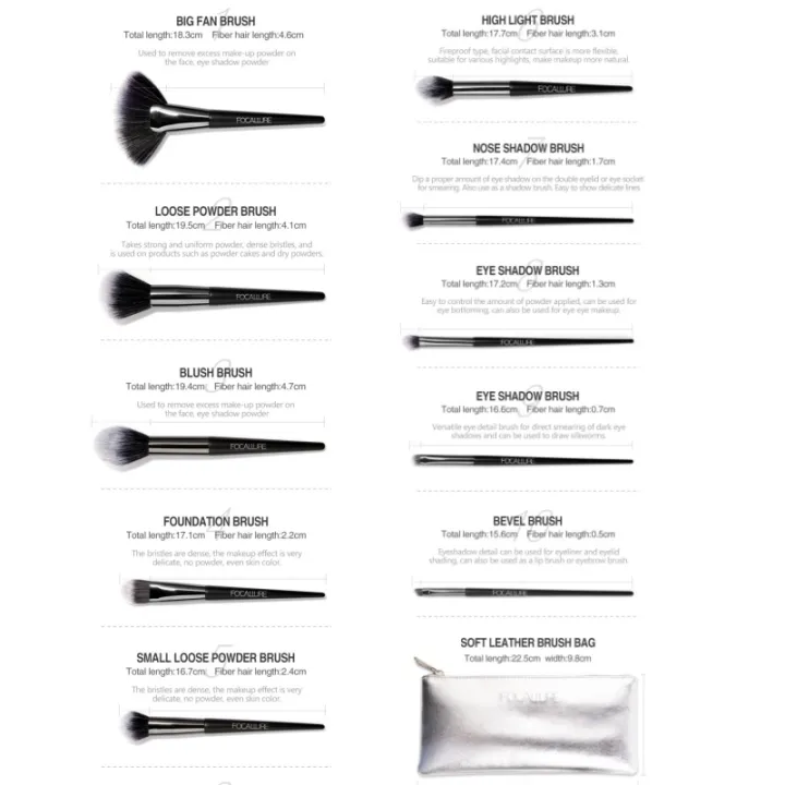 Wholesale%20FOCALLURE%206/10%20Pcs%20Soft%20Makeup%20Brushes%20Set%20for%20Cosmetics%20Foundation%20Blush%20Powder%20Eyeshadow%20Blending%20Brush%20Beauty%20Tools%20-%20Image%203
