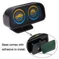 12V Inclinometer Compass Level Wave Instrument Vehicle Inclinometer Compass Car Inclination Tool With Backlight.
