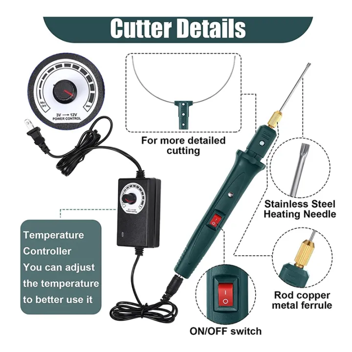 Hot%20Wire%20Foam%20Cutter%20Kit%20with%20Temperature%20Controller,100-240V/24W%20Electric%20Cutting%20for%20Art%20Craft%20EVA%20Foam%20CarvingUS%20Plug%20-%20Image%204