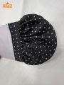 Black Polka Dot Signature Pocket Square for Men. 