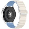 (NEW) Two Color Magnetic Buckle Silicone Watch Band For Redmi Watch 5 Active.