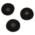 200 Pcs Black Sponge Earbud Headphone Cap Ear Pads Cover Replacement.