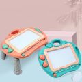 Children Magnetic Graffiti Drawing Board Color Handwriting Board with Bracket. 