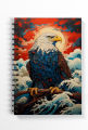 Eagle Notebook  - Multicolours. 