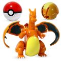 【Yurui】Pokemon Figure Ball Pikachu Lunala Charizard Action Figure Pokemon Elf-Ball Toy Set Kids Halloween.