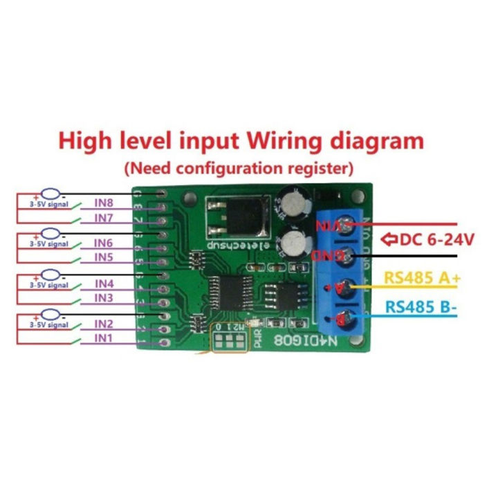 8Ch%20Input/Output%20Digital%20Switch%20TTL%20LvTTL%20CMOS%20RS485%20IO%20Control%20Module%20Modbus%20Rtu%20Board%20for%20PLC%20Relay,%20(No%20Pin)%20-%20Image%205