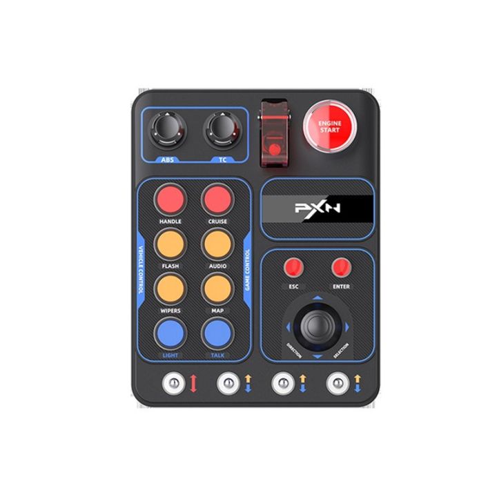 CB1 Simulator Race Central Control Box Multifunctional Keys Control Box ...