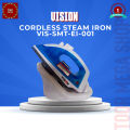 High-Performance - VISION Cordless Steam Iron VIS-SMT-EI-001 (SMART) - Break Trend - Upscaled Reliablity.