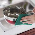 Scouring Pad - Premium Heavy Duty Scrub Pads with AntiGrease Technology, Reusable Household Green Dish Scrubber, Multipurpose Scour pad - for Kitchen Scrubber & Metal Grills- 10 PCS Bundle. 