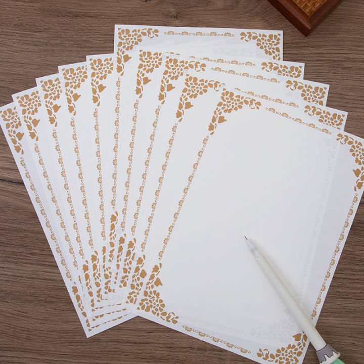 Stationery,%20letterhead,%20kraft%20paper,%20book,%20retro%20flower%20rabbit%20design,%2010%20pieces/set,%20writing%20paper%20set,%20office%20school%20supplies,%20stationery%20-%20Image%203